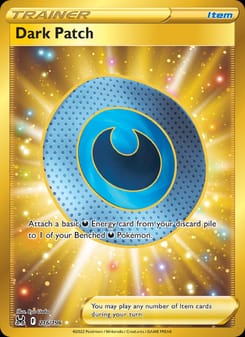 Dark Patch 216/196 Secret Rare – Lost Origin Pokémon card