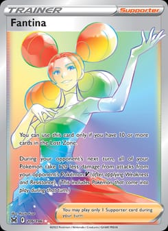 Fantina 206/196 Secret Rare – Lost Origin Pokémon card