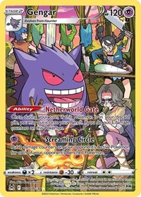 Gengar TG06/TG30 Ultra Rare – Lost Origin Pokémon card