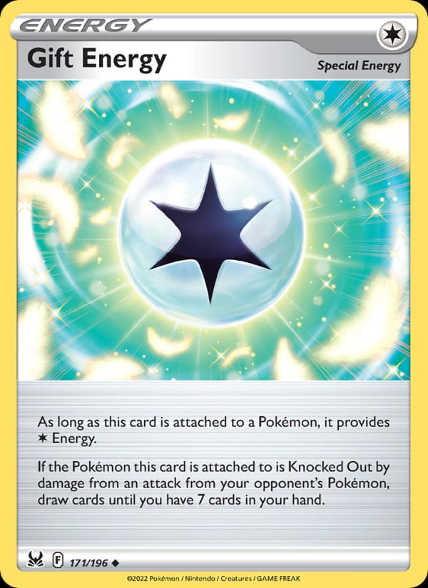 Gift Energy 171/196 Lost Origin Pokémon card