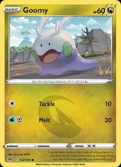 Goomy 132/196 Common – Lost Origin Pokémon card