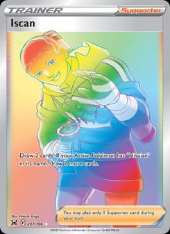 Iscan 207/196 Secret Rare – Lost Origin Pokémon card