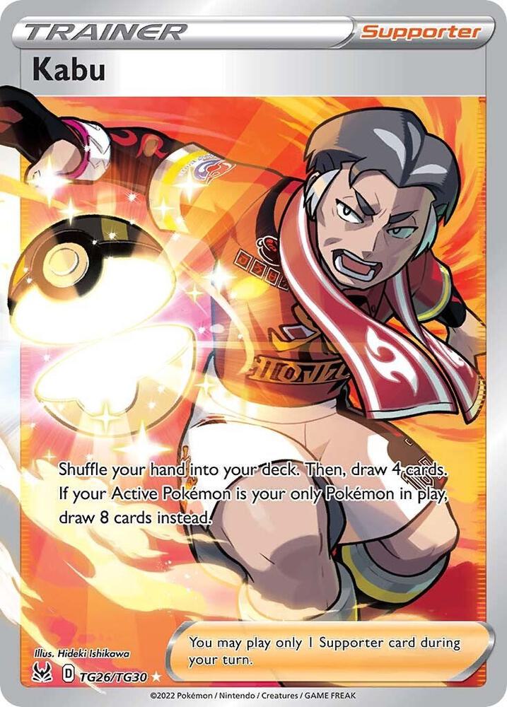 Kabu TG26/TG30 Lost Origin Pokémon card
