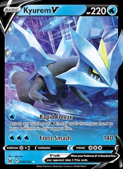 Kyurem V 048/196 Ultra Rare – Lost Origin Pokémon card
