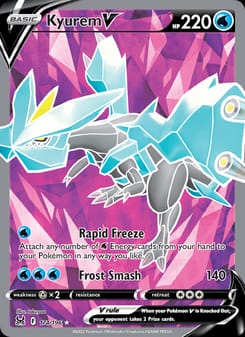 Kyurem V 174/196 Ultra Rare – Lost Origin Pokémon card