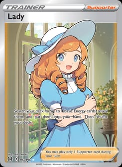 Lady 193/196 Ultra Rare – Lost Origin Pokémon card
