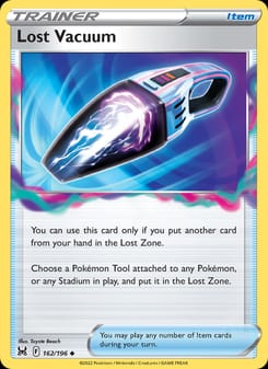 Lost Vacuum 162/196 Uncommon – Lost Origin Pokémon card