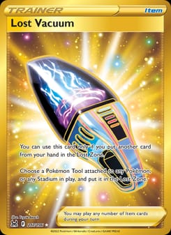 Lost Vacuum 217/196 Secret Rare – Lost Origin Pokémon card