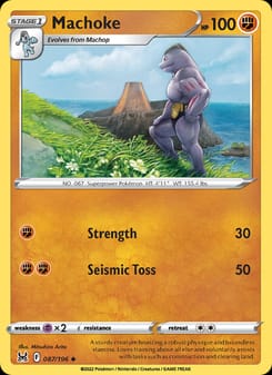 Machoke 087/196 Uncommon – Lost Origin Pokémon card