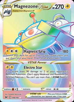Magnezone VSTAR 198/196 Secret Rare – Lost Origin Pokémon card