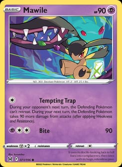 Mawile 071/196 Common – Lost Origin Pokémon card