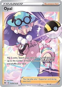 Opal TG28/TG30 Ultra Rare – Lost Origin Pokémon card