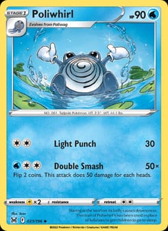 Poliwhirl 031/196 Uncommon – Lost Origin Pokémon card