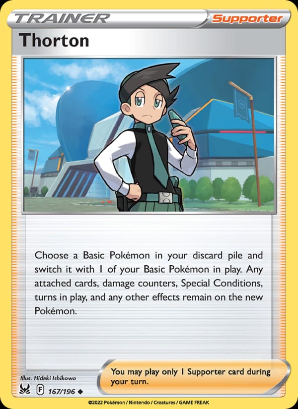 Thorton 167/196 Lost Origin Pokémon card