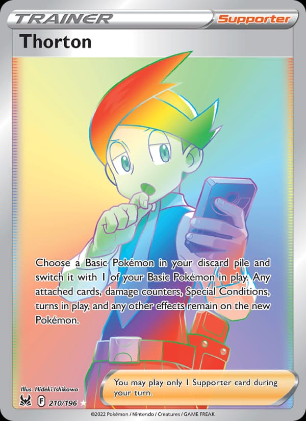 Thorton 210/196 Lost Origin Pokémon card
