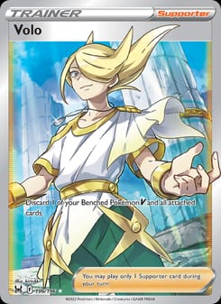 Volo 196/196 Ultra Rare – Lost Origin Pokémon card