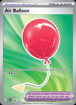 Air Balloon 166/132 Ultra Rare – Mega Evolution Pokémon card