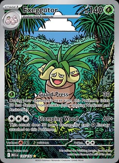 Exeggutor 135/132 Illustration Rare – Mega Evolution Pokémon card