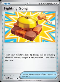 Fighting Gong 116/132 Uncommon – Mega Evolution Pokémon card