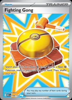 Fighting Gong 168/132 Ultra Rare – Mega Evolution Pokémon card
