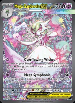 Mega Gardevoir ex 178/132 Special Illustration Rare – Mega Evolution Pokémon card