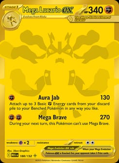 Mega Lucario ex – Mega Evolution