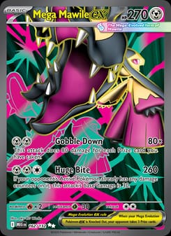 Mega Mawile ex 162/132 Ultra Rare – Mega Evolution Pokémon card