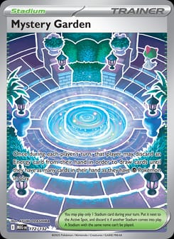 Mystery Garden 172/132 Ultra Rare – Mega Evolution Pokémon card