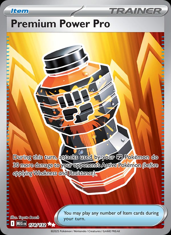 Premium Power Pro 174/132 Mega Evolution Pokémon card