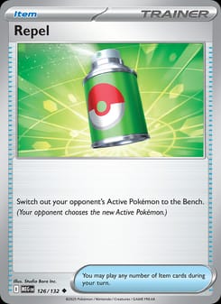 Repel 126/132 Uncommon – Mega Evolution Pokémon card