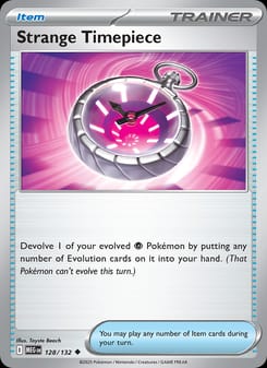 Strange Timepiece 128/132 Uncommon – Mega Evolution Pokémon card