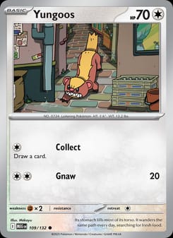 Yungoos 109/132 Common – Mega Evolution Pokémon card