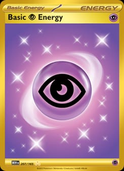 Basic Psychic Energy 207/165 Hyper Rare – 151 Pokémon card