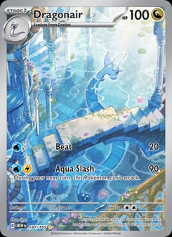 Dragonair 181/165 Illustration Rare – 151 Pokémon card