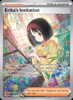 Erika's Invitation 203/165 Special Illustration Rare – 151 Pokémon card