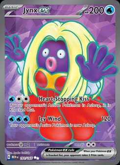 Jynx ex 191/165 Ultra Rare – 151 Pokémon card