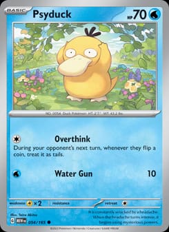Psyduck 054/165 Common – 151 Pokémon card