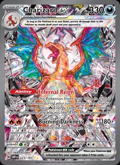 Charizard ex 223/197 Special Illustration Rare – Obsidian Flames Pokémon card