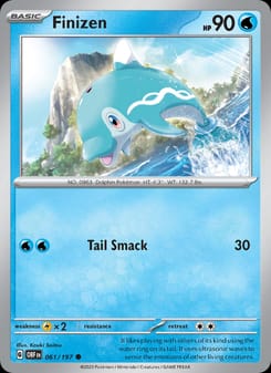 Finizen 061/197 Common – Obsidian Flames Pokémon card