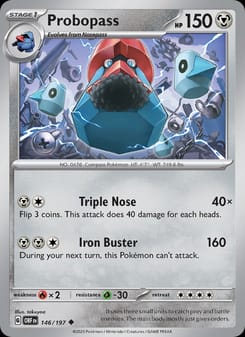 Probopass 146/197 Uncommon – Obsidian Flames Pokémon card