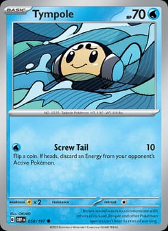 Tympole 050/197 Common – Obsidian Flames Pokémon card