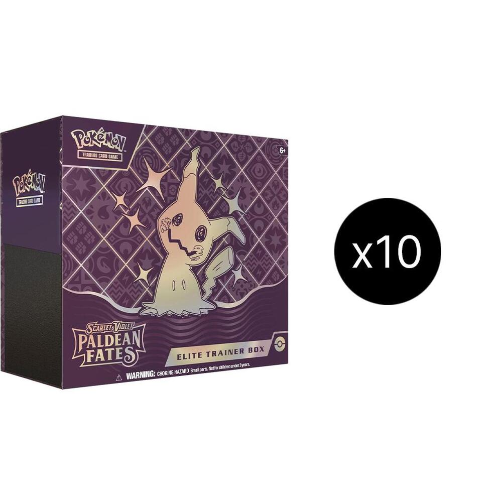 Paldean Fates Elite Trainer Box Case