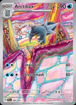 Arctibax 209/193 Illustration Rare – Paldea Evolved Pokémon card