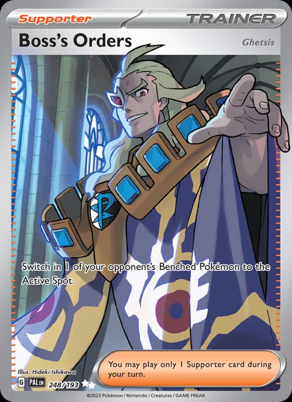 Boss's Orders 248/193 Paldea Evolved Pokémon card