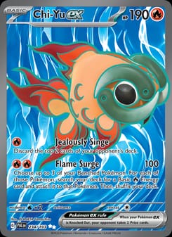 Chi-Yu ex 234/193 Ultra Rare – Paldea Evolved Pokémon card