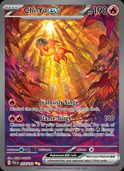 Chi-Yu ex 259/193 Special Illustration Rare – Paldea Evolved Pokémon card