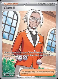 Clavell 249/193 Ultra Rare – Paldea Evolved Pokémon card