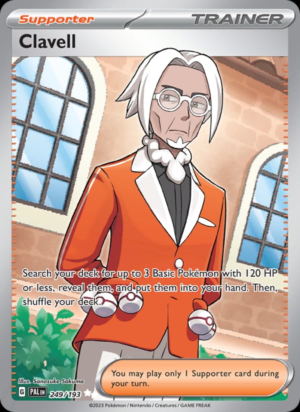 Clavell 249/193 Paldea Evolved Pokémon card