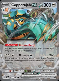 Copperajah ex 150/193 Double Rare – Paldea Evolved Pokémon card