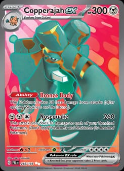 Copperajah ex 245/193 Ultra Rare – Paldea Evolved Pokémon card